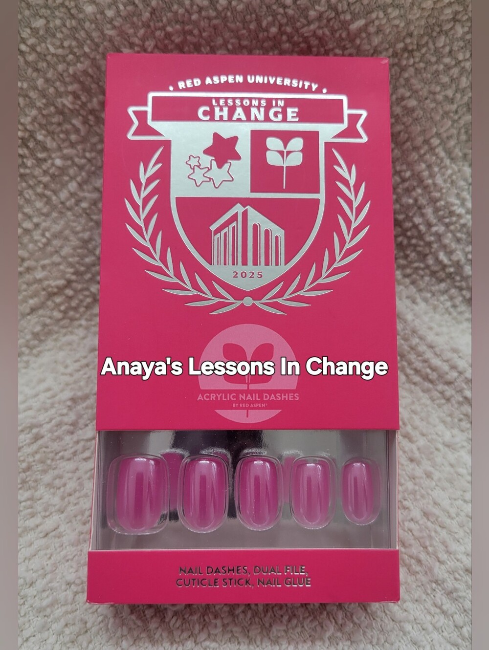 Red Aspen  [Partial Set] Nail Dashes